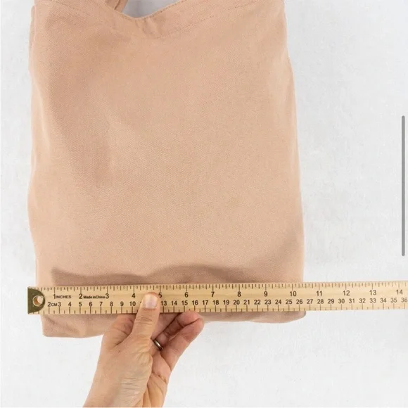 Baggu Duck BAG Light Pink Recycled Cotton Canvas Tote Bag - Picture 8 of 12